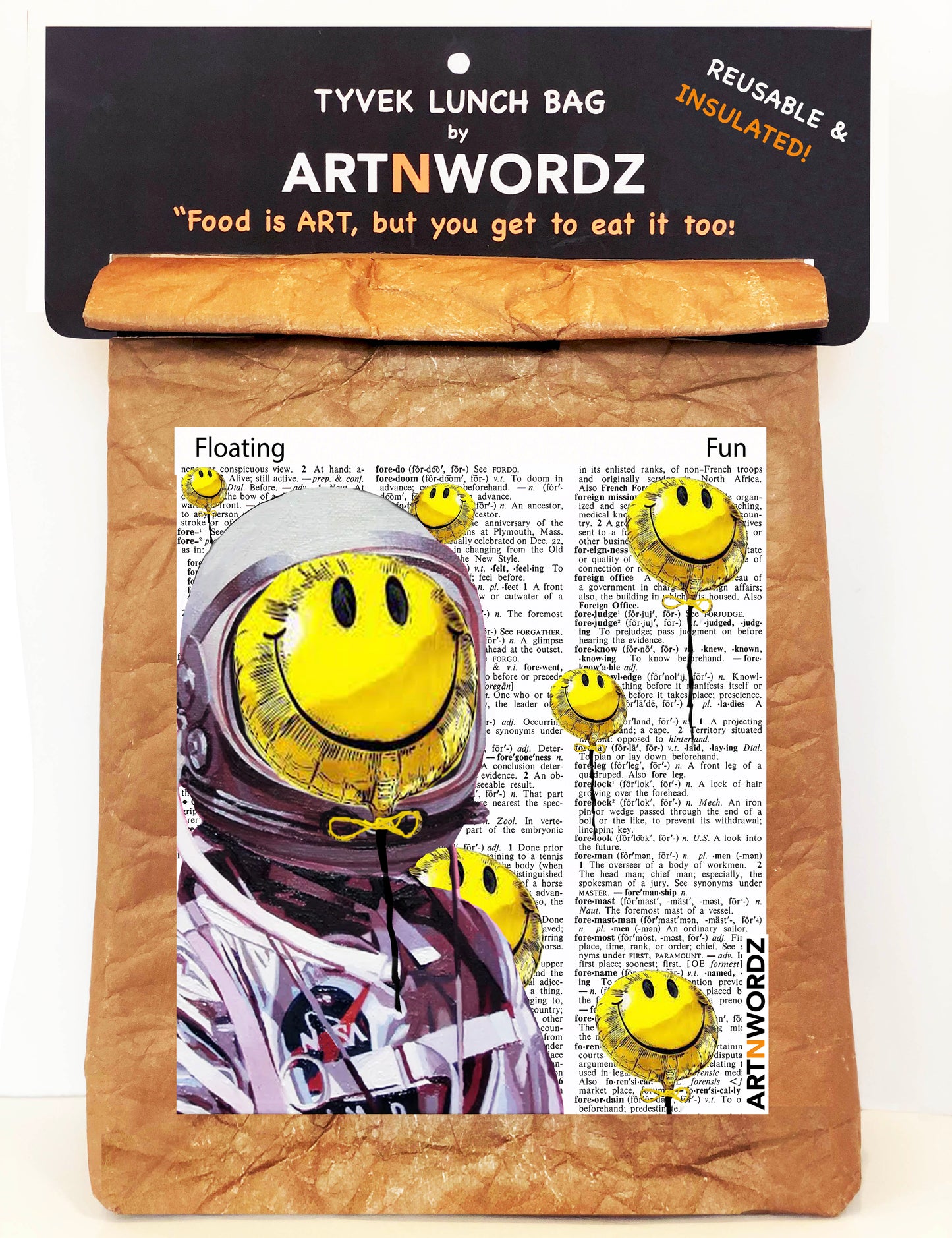 A HAPPY SPACE LUNCH BAG