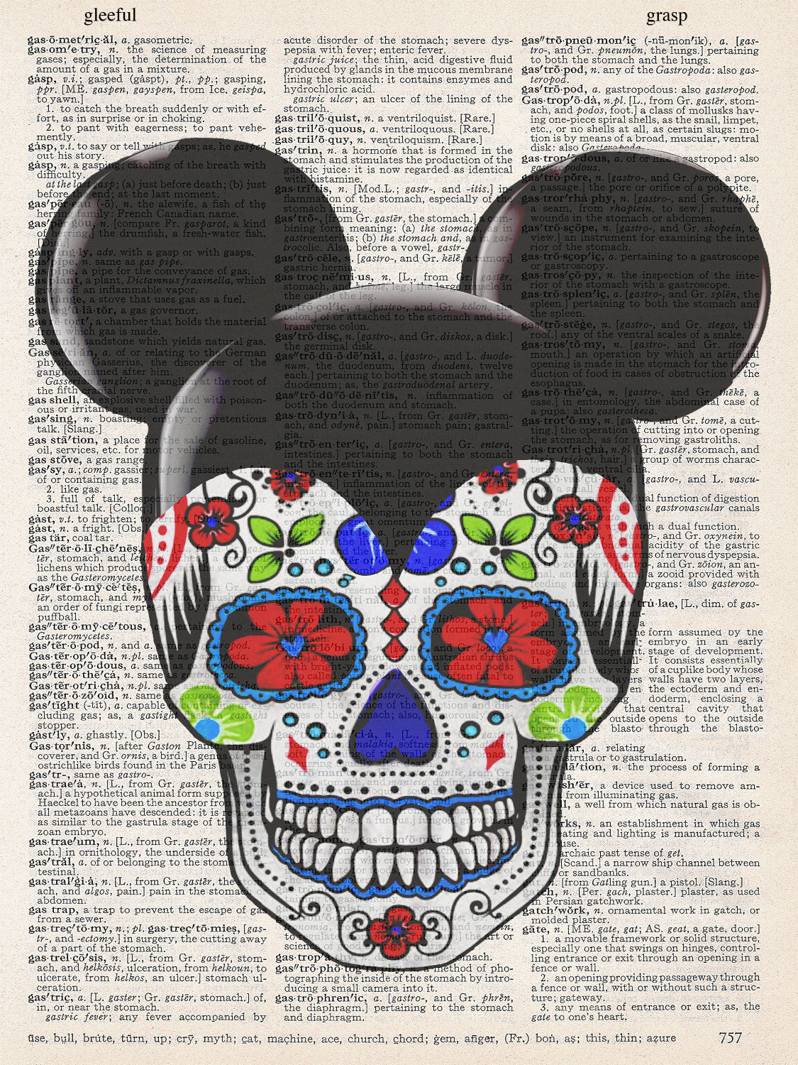 DE LOS MOUSETOUS PRINT