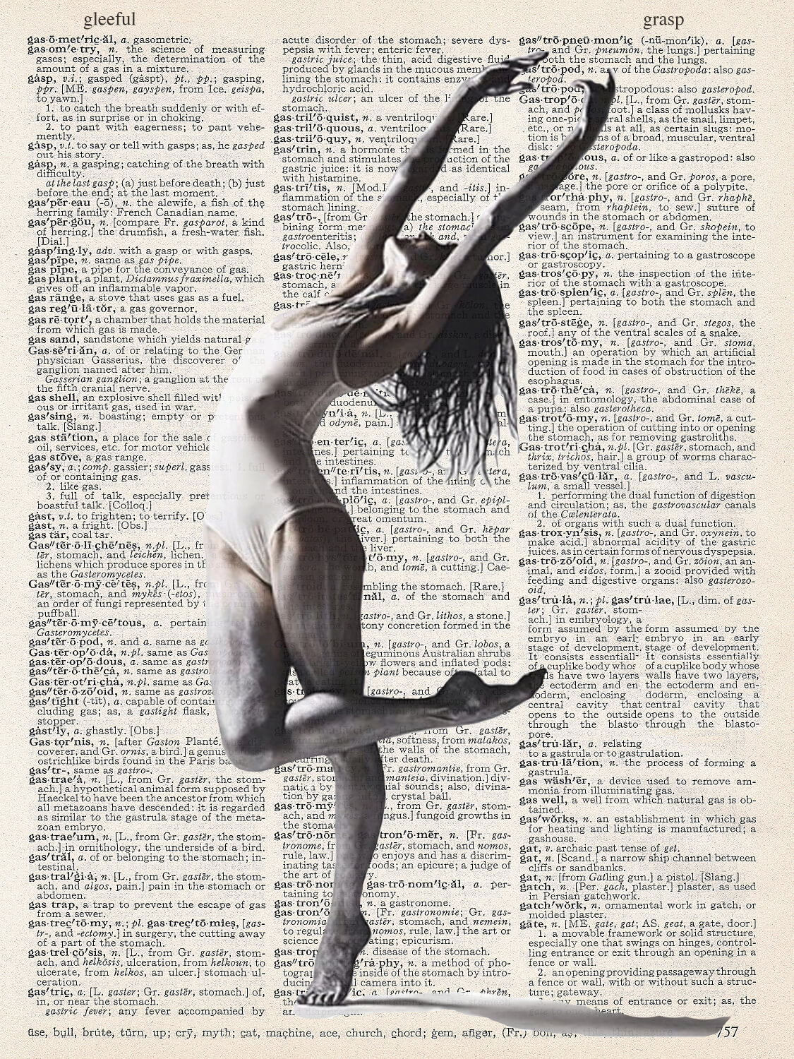 DANCE STANDING PRINT