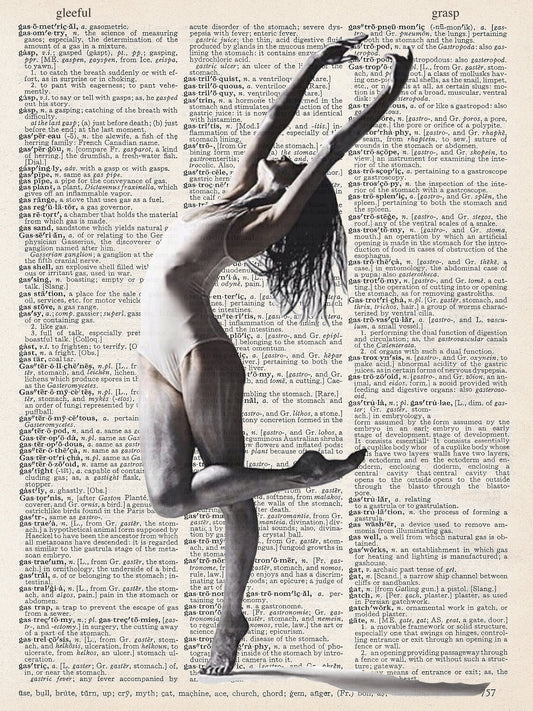 DANCE STANDING PRINT