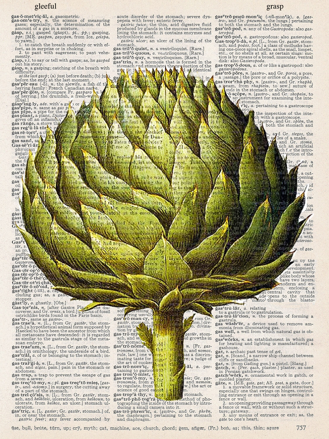 ARTICHOKE PRINT