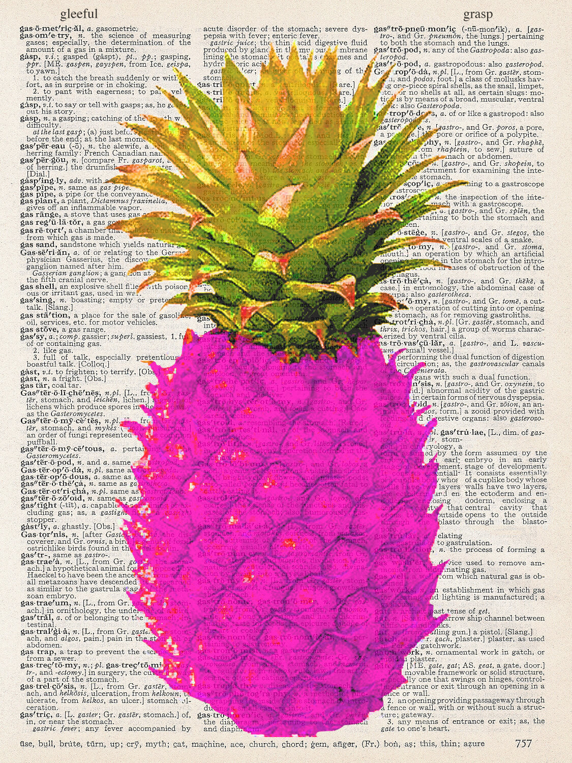 PINEAPPLE PURPLE PRINT