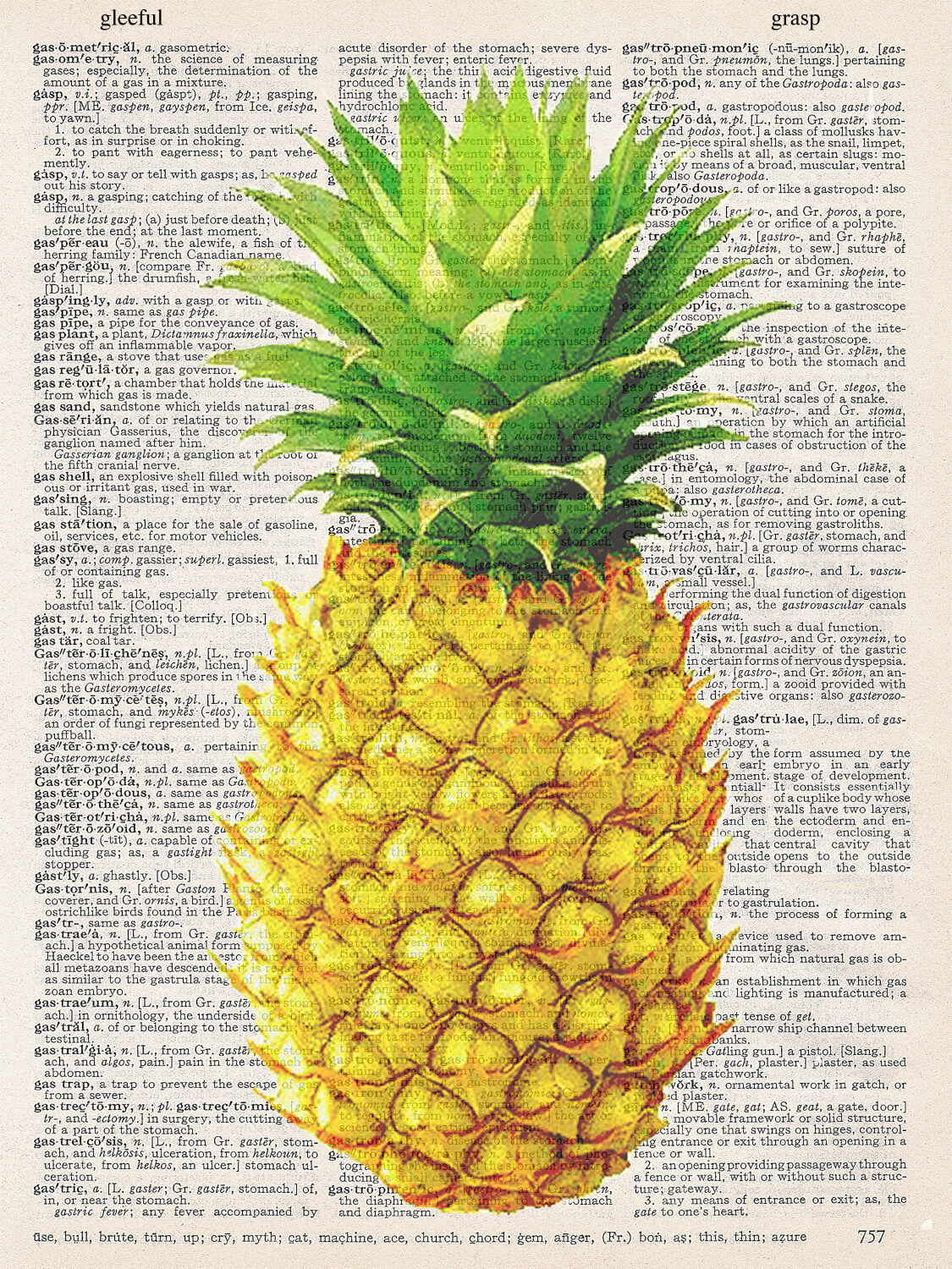 PINEAPPLE YELLOW PRINT