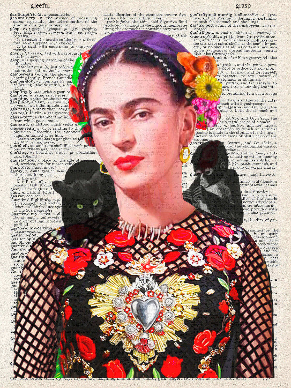FRIDA IN-BETWEEN (NATURE) PRINT