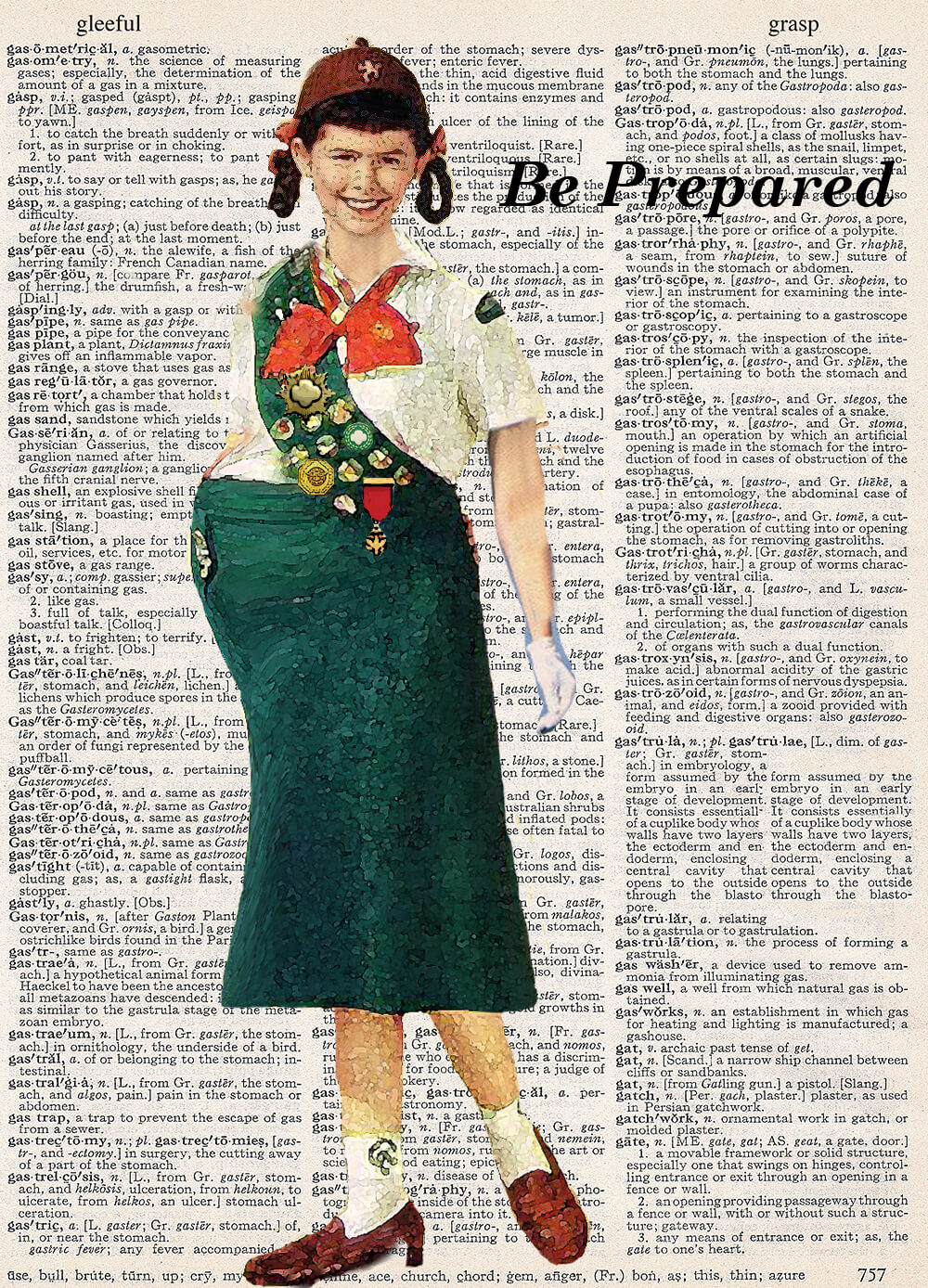 GIRLSCOUT MOTTO PRINT