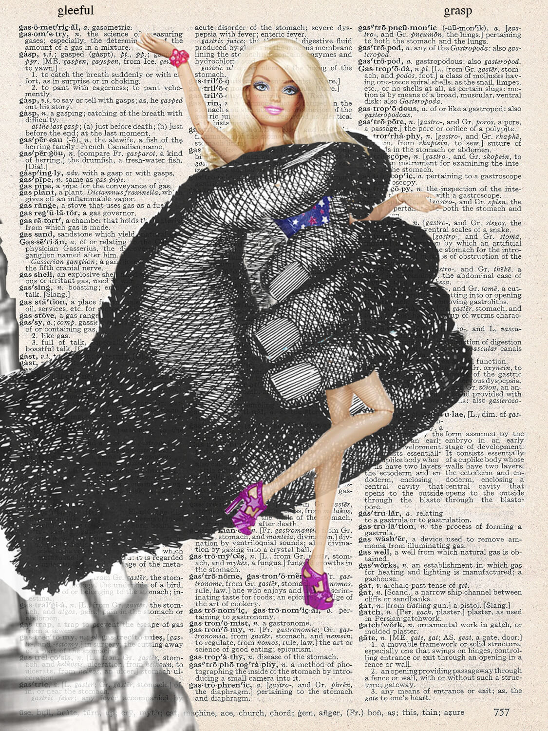 KING KONG BARBIE PRINT