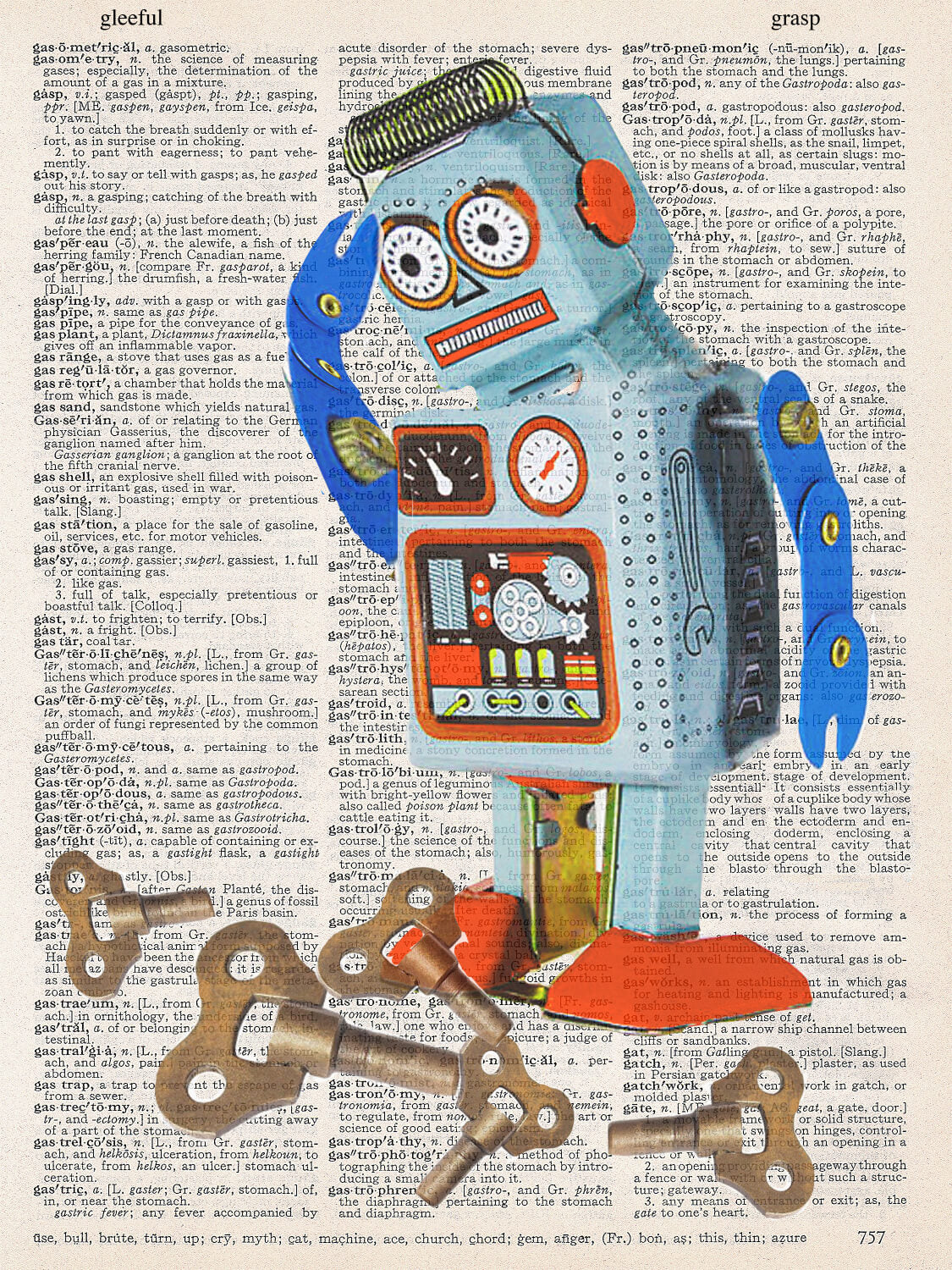 TOY ROBOT PRINT