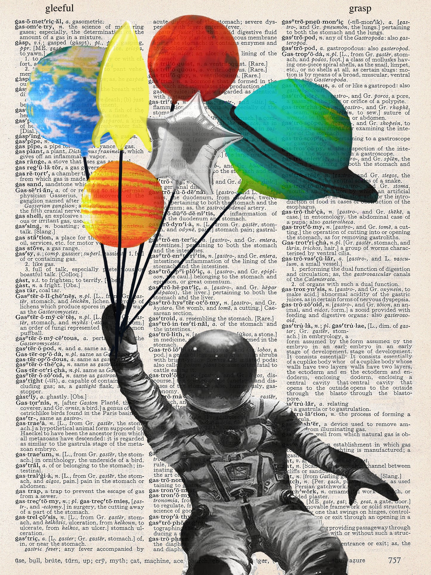 MAJOR TOM PRINT