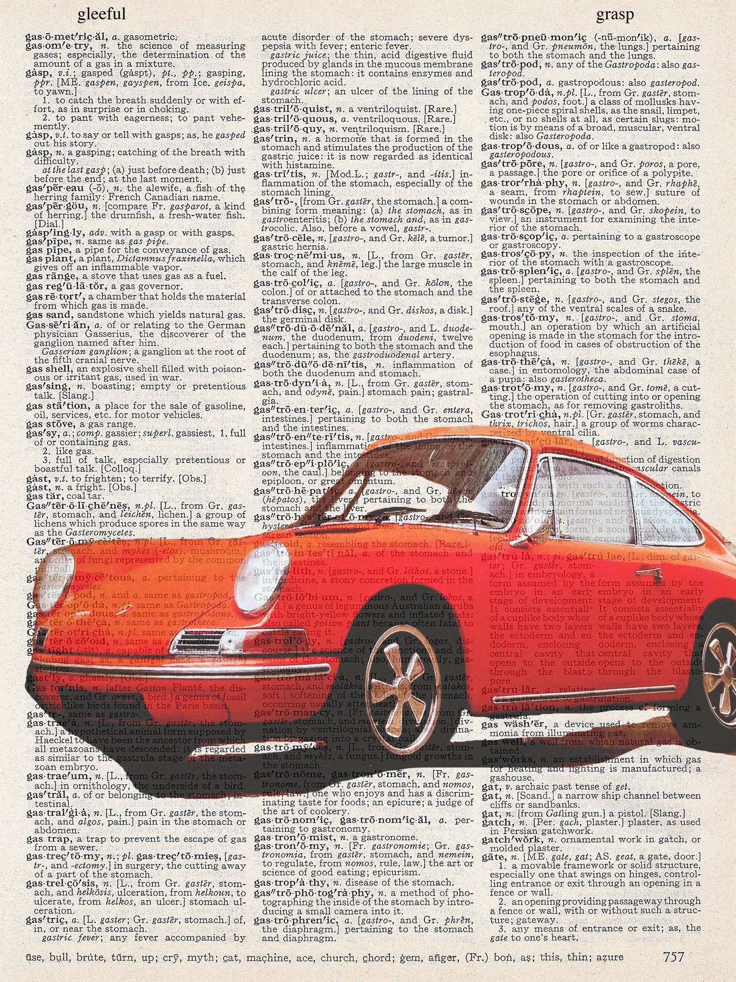 PORSCHE PRINT