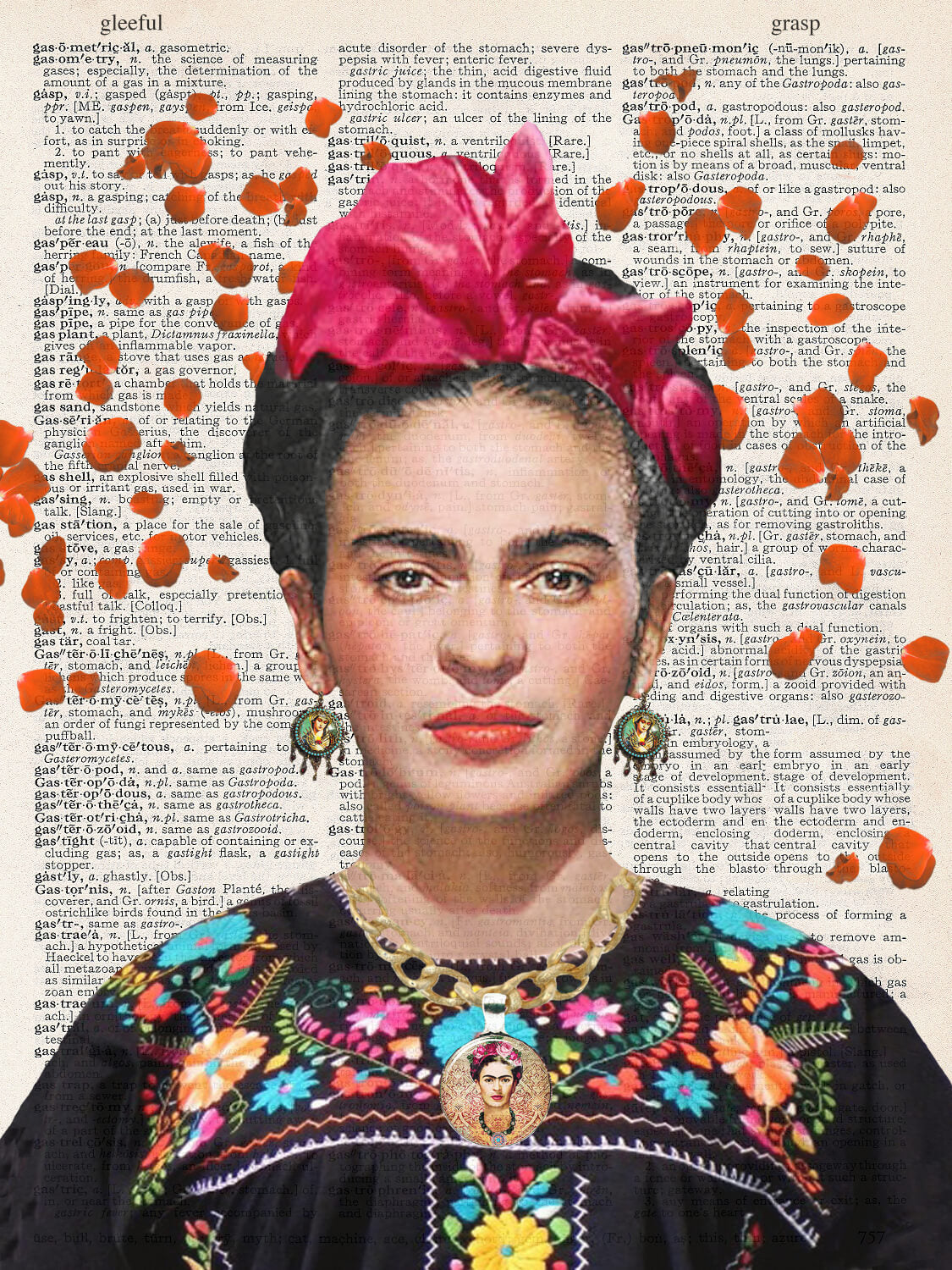 FRIDA ROSE PRINT