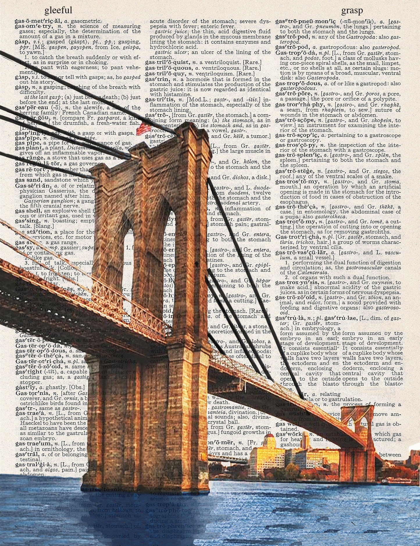 BROOKLYN BRIDGE PRINT