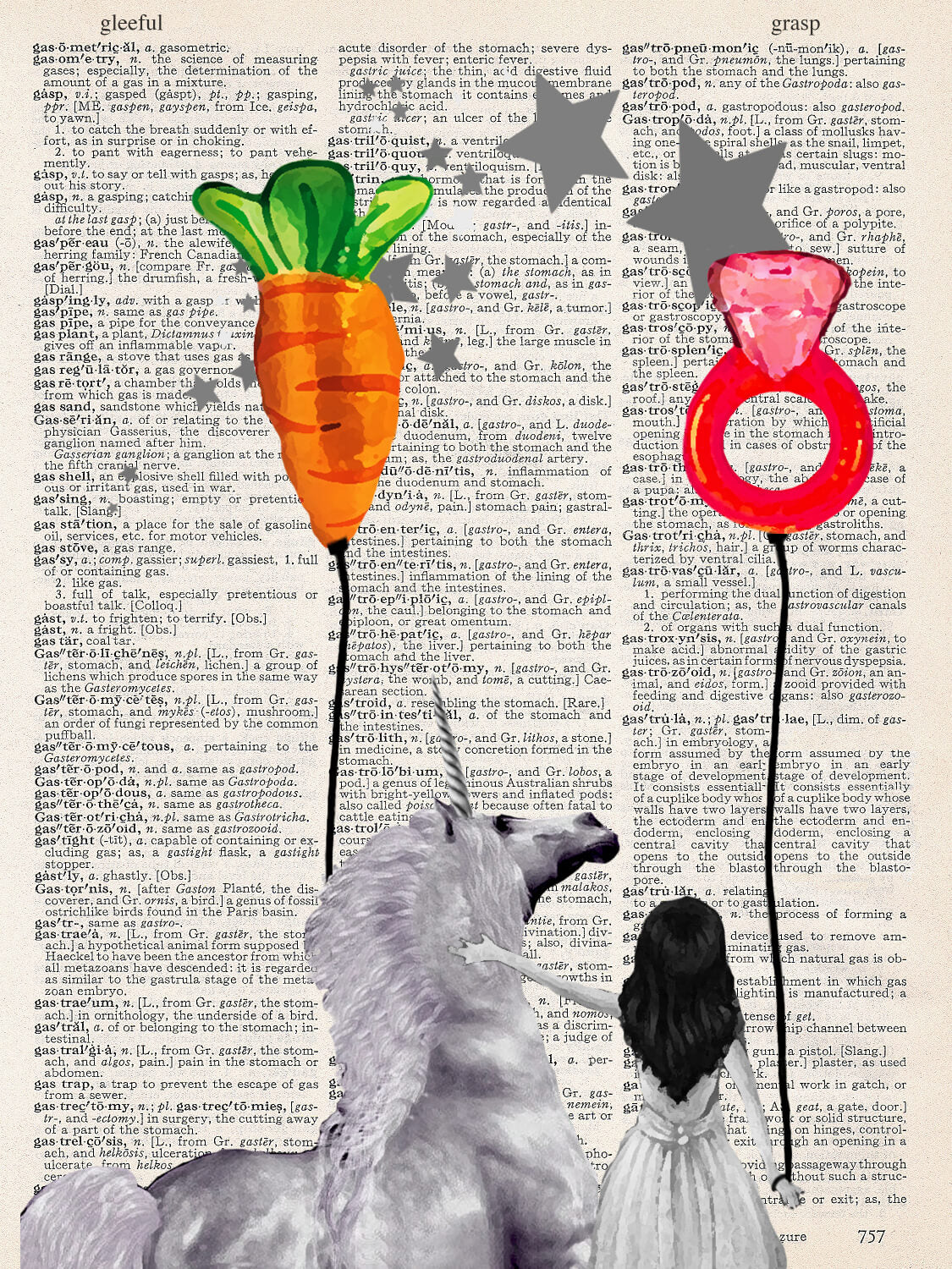 DREAMING OF CARATS PRINT