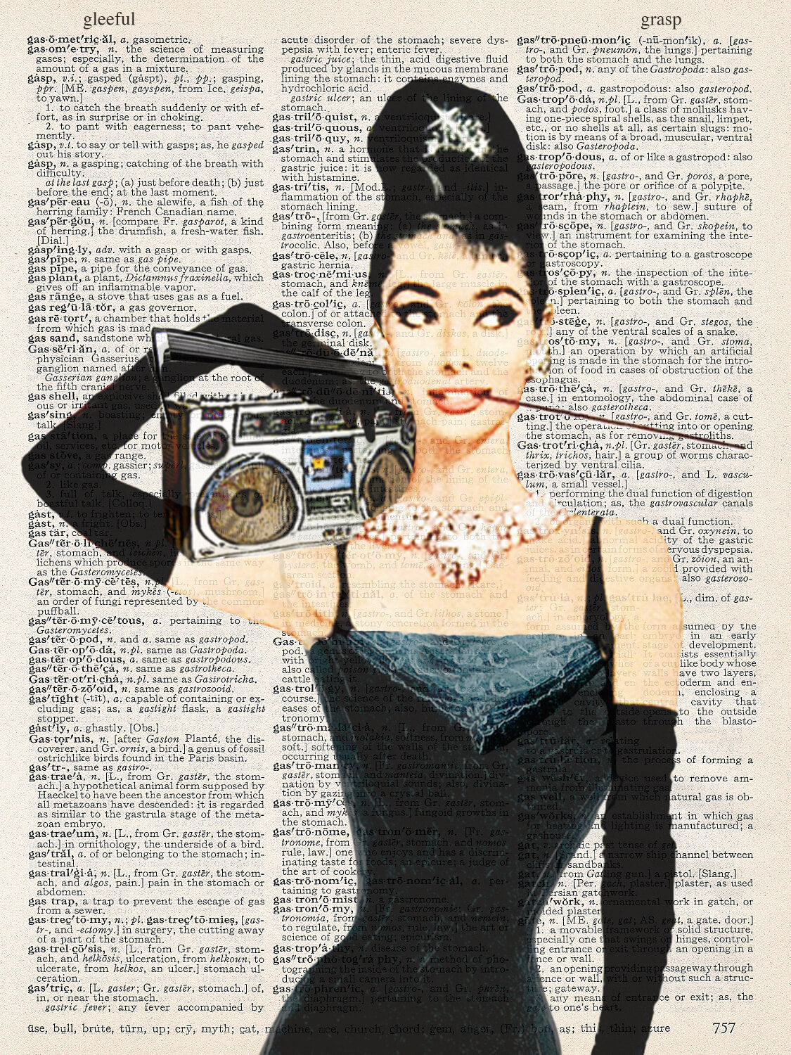 AUDREY'S BEATS PRINT