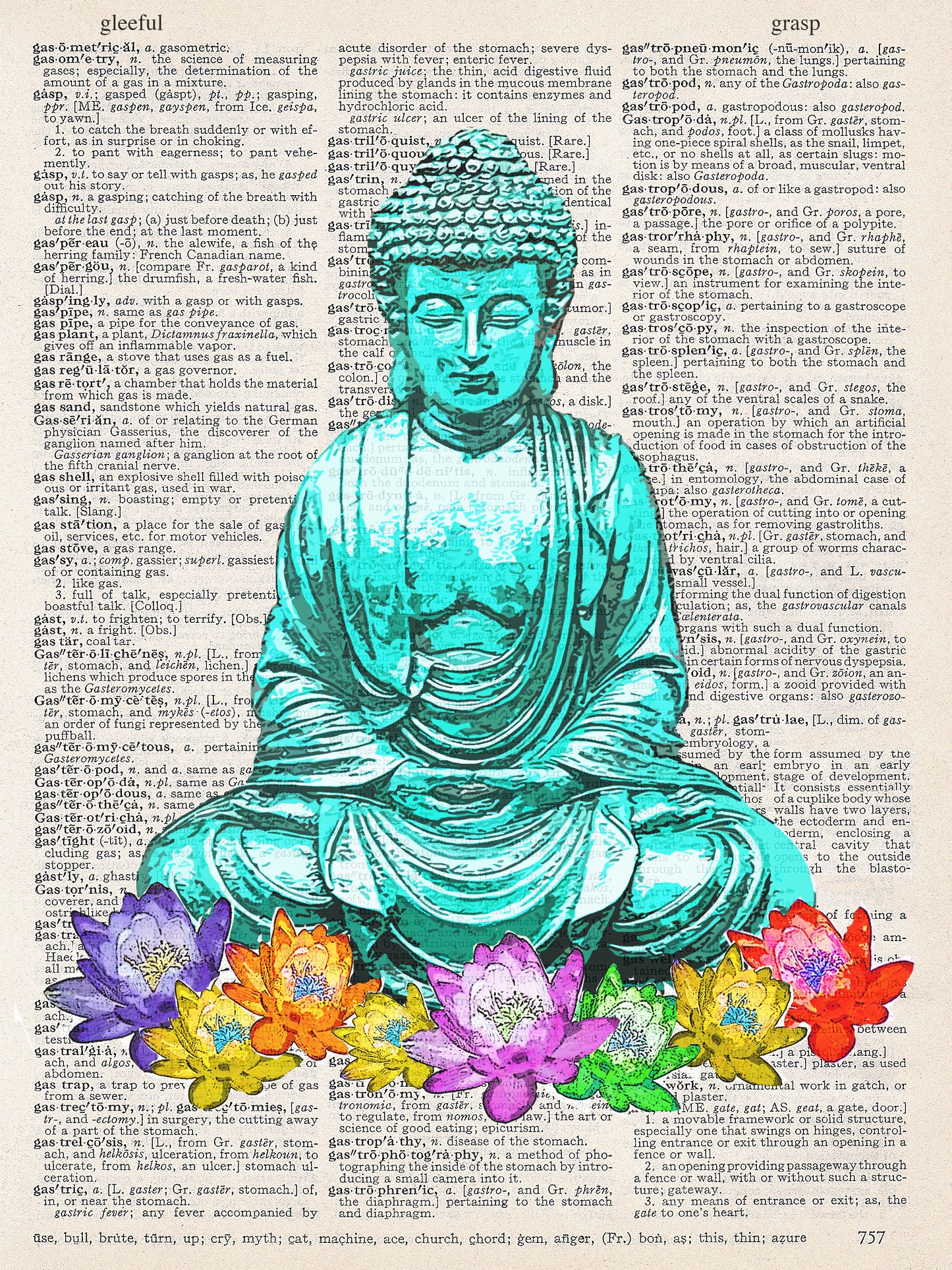 BUDDHA PRINT
