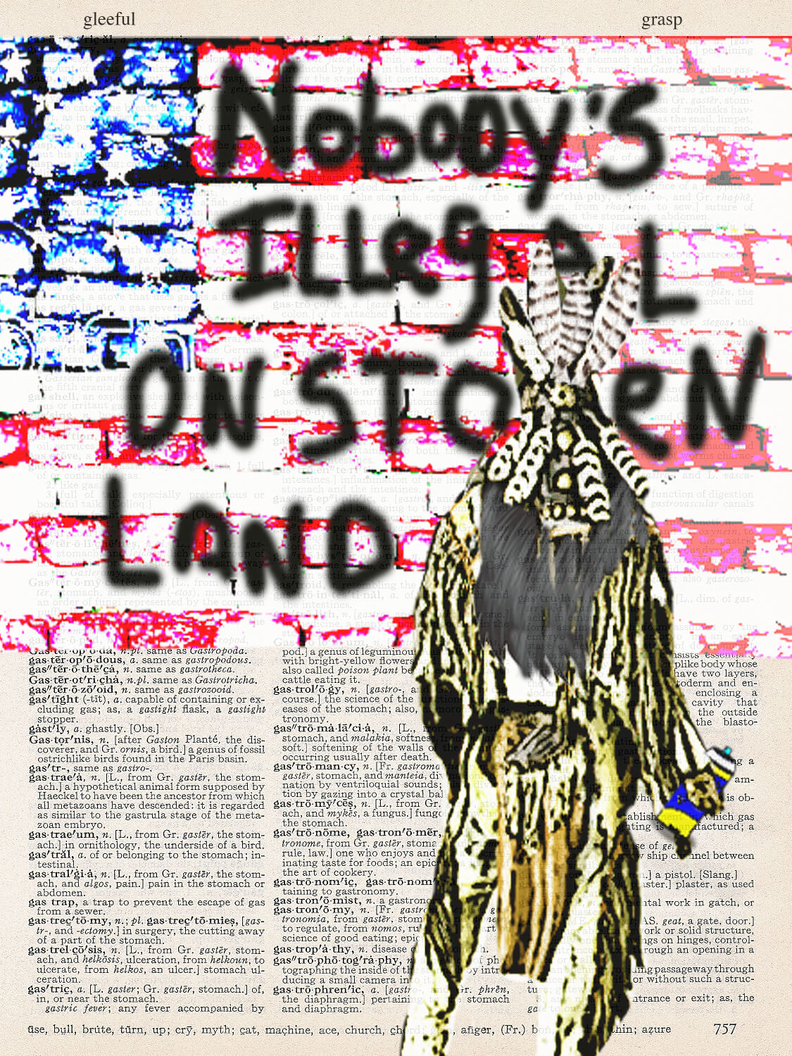 NOBODY'S ILLEGAL PRINT