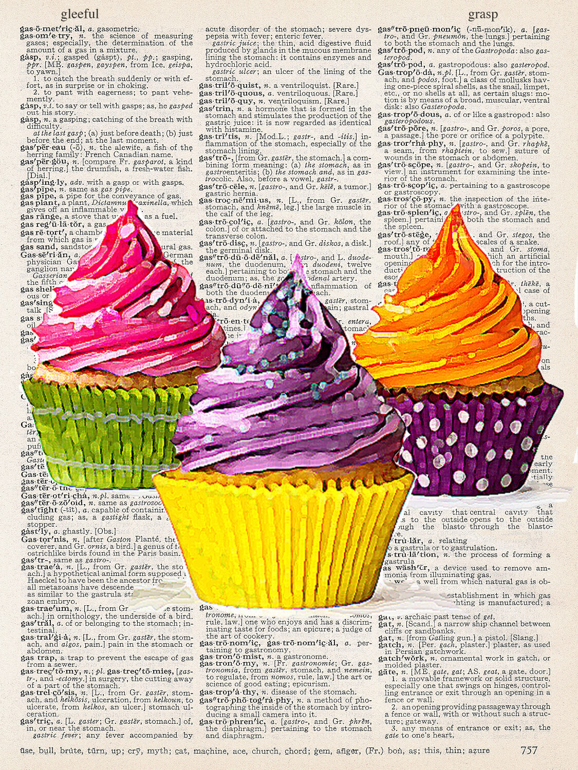 CUPCAKES PRINT
