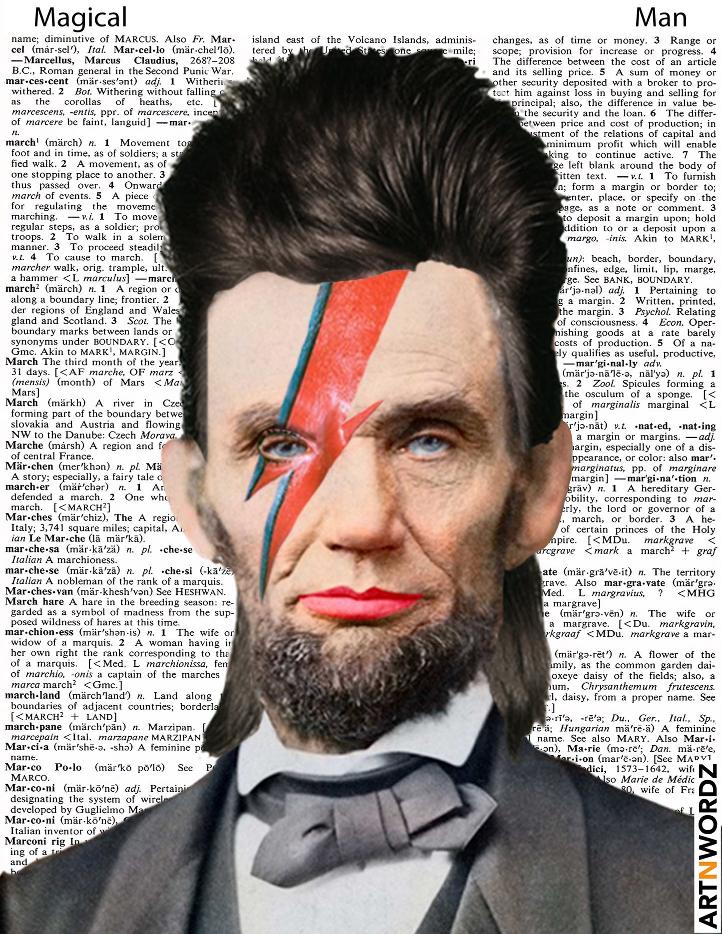ZIGGY LINCOLN PRINT