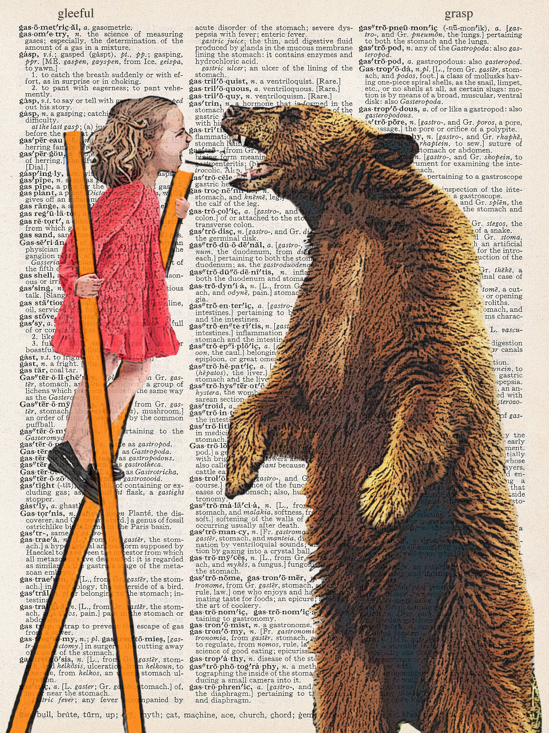 BEAR WITH ME PRINT
