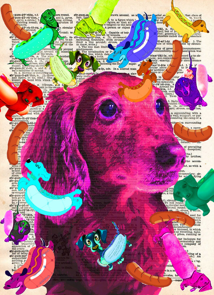 HOT DOGS PRINT