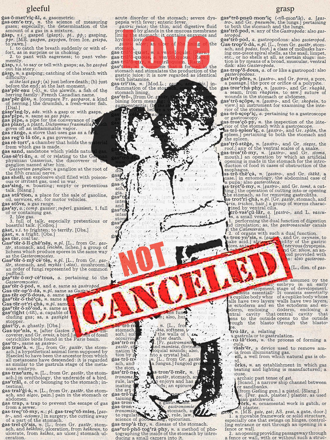 LOVE NOT CANCELED PRINT