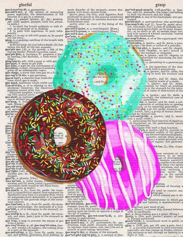 DONUTS PRINT