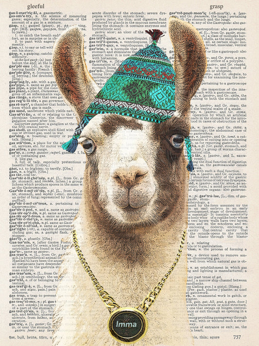 IMMA LLAMA PRINT