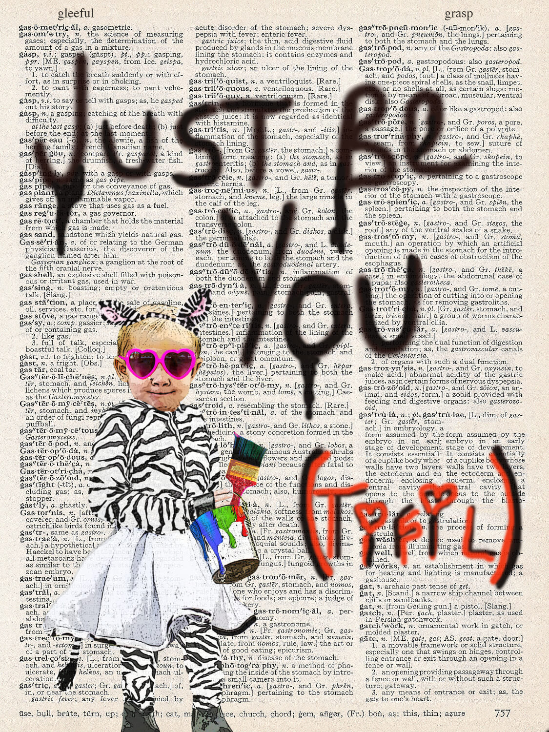 JUST BE YOU (TIFIL) PRINT