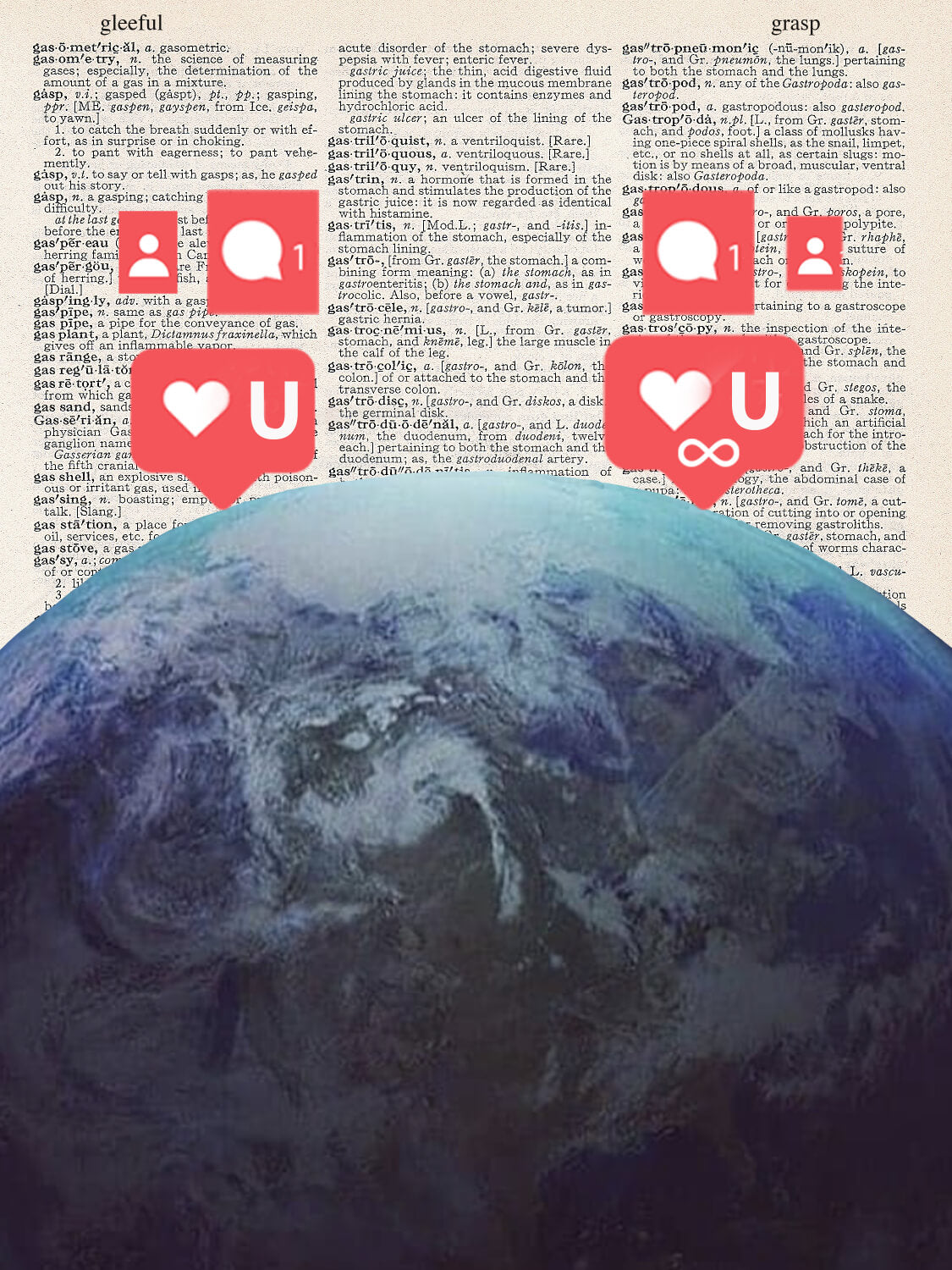 LOVIN THE WORLD PRINT