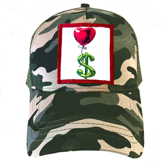LOVE OVER MONEY HAT