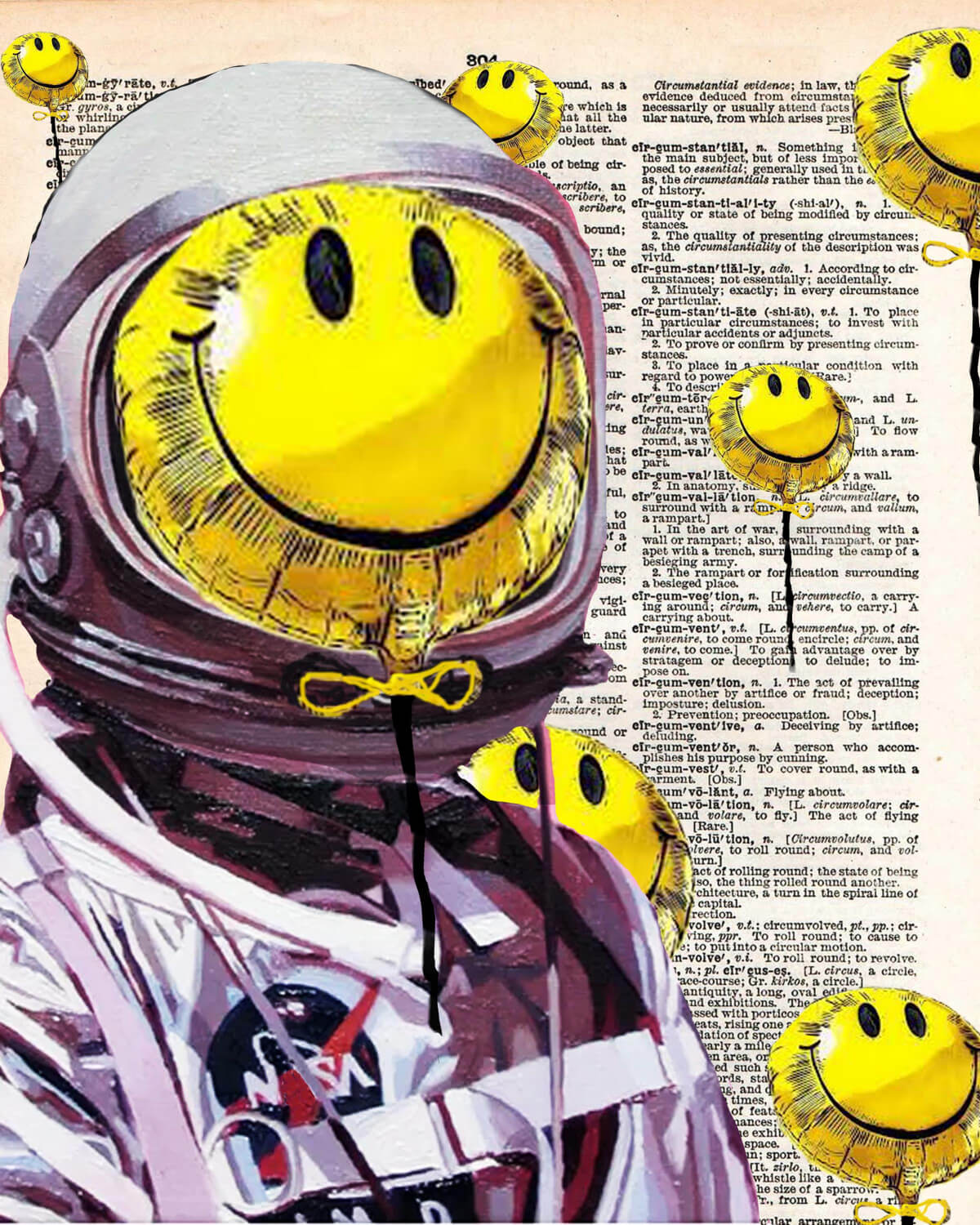 A HAPPY SPACE PRINT