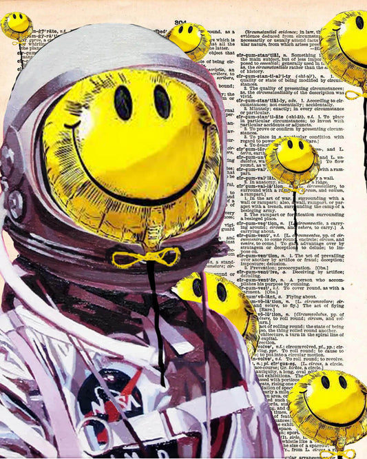 A HAPPY SPACE PRINT
