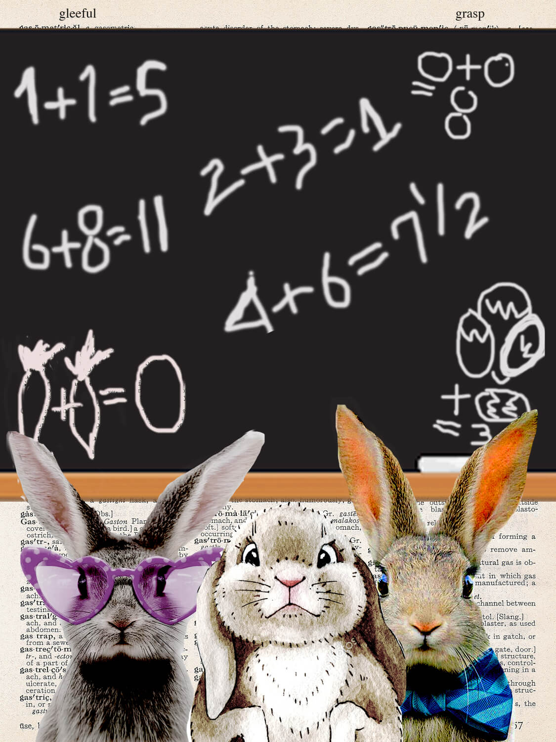 MULTIPLYING LIKE RABBITS PRINT