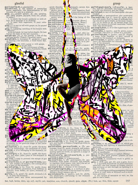 GRAFFITI WINGS PRINT