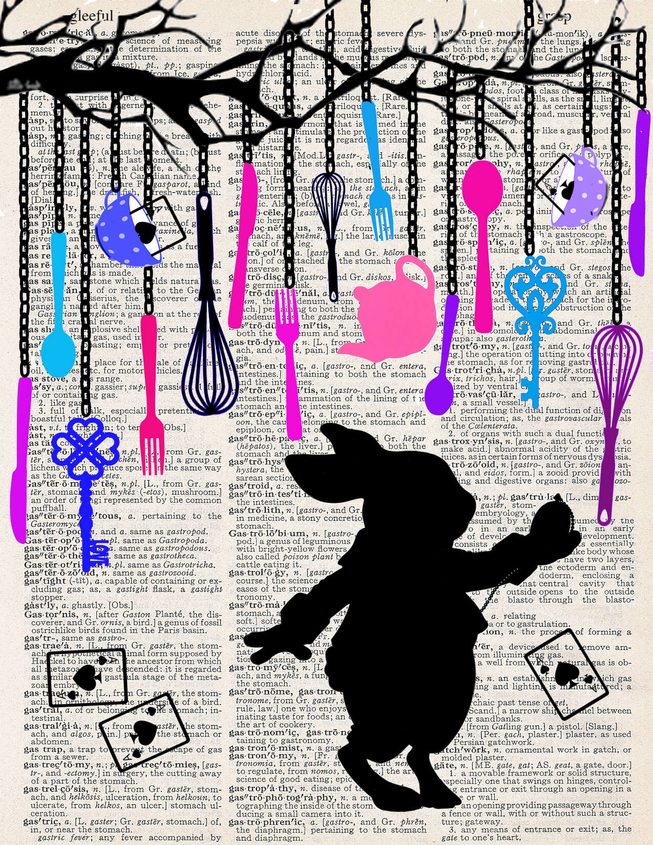STRANGE WORLD PRINT