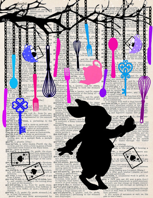 STRANGE WORLD PRINT