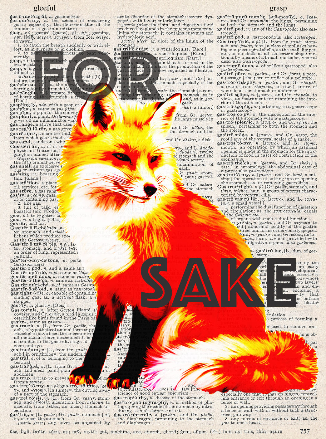 FOR FOX SAKE PRINT