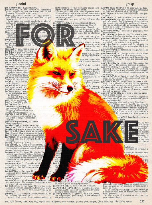 FOR FOX SAKE PRINT