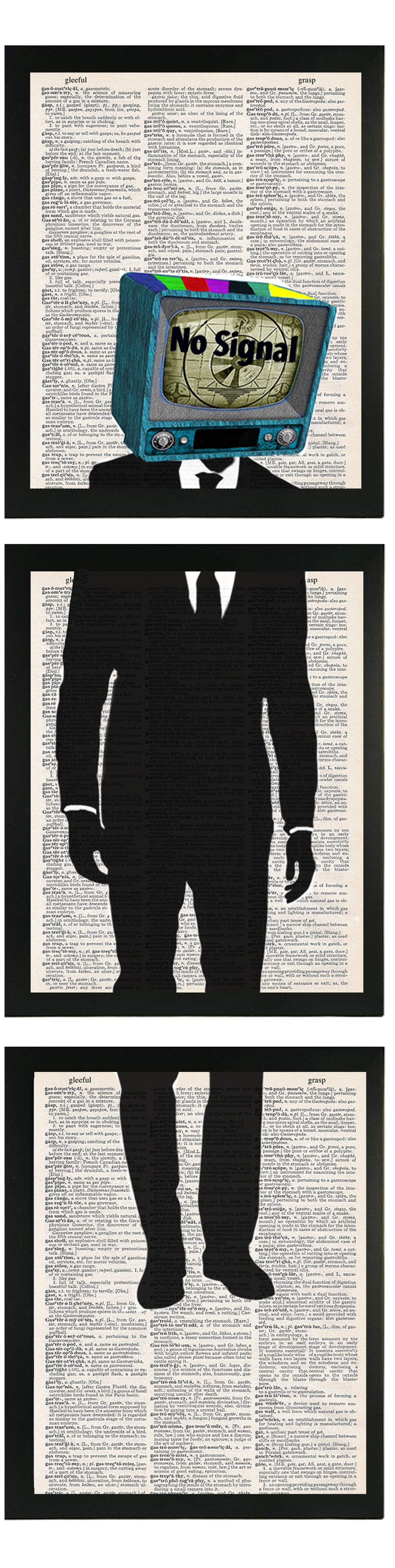 TAKE A STAND 3 PC LINKED WALL ART
