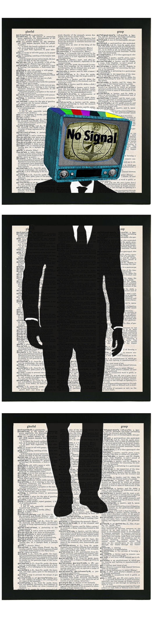 TAKE A STAND 3 PC LINKED WALL ART