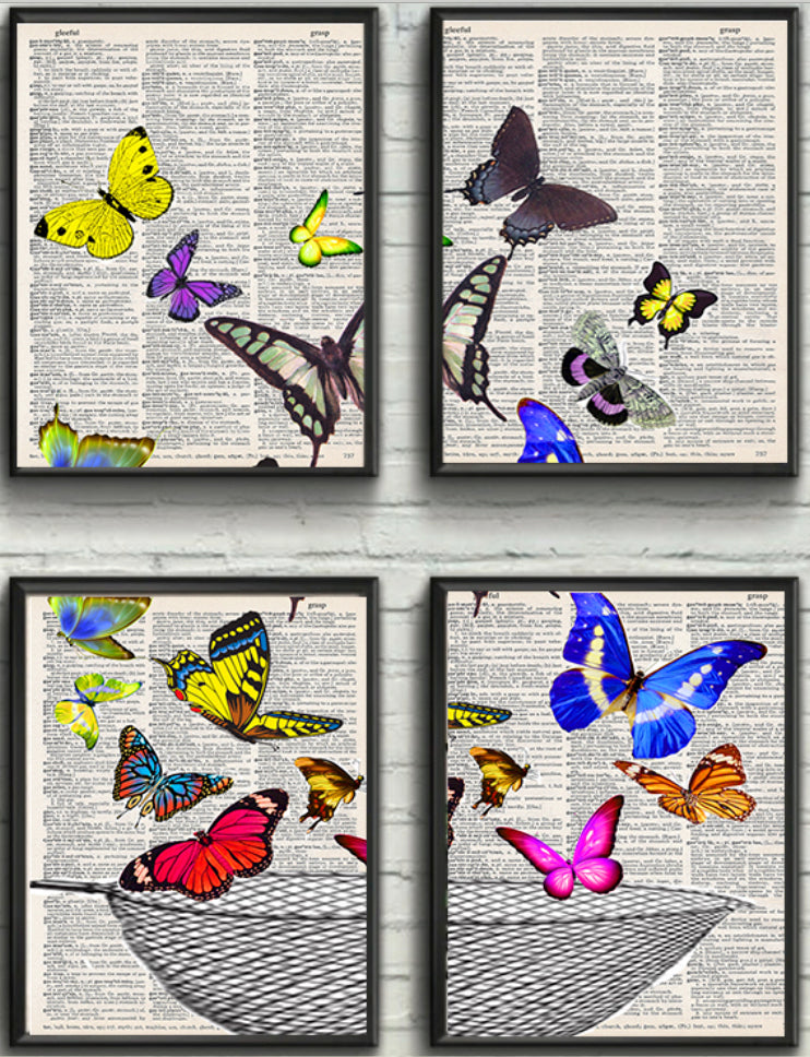 UPWARDS LINKED WALL ART