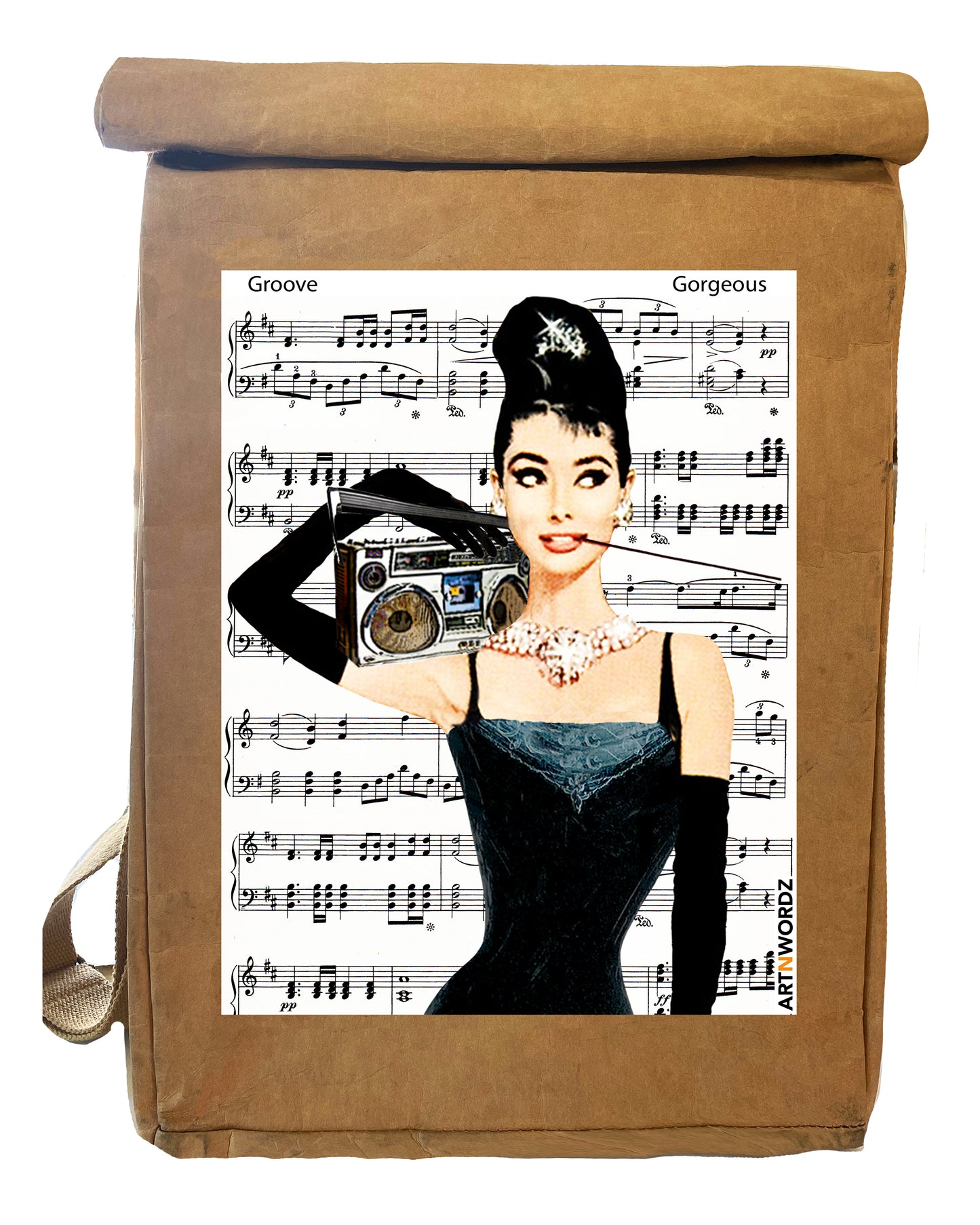 AUDREY'S BEATS MUSIC BAGPACK