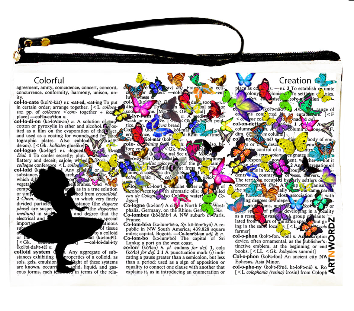 BUTTERFLIES FLY POUCH