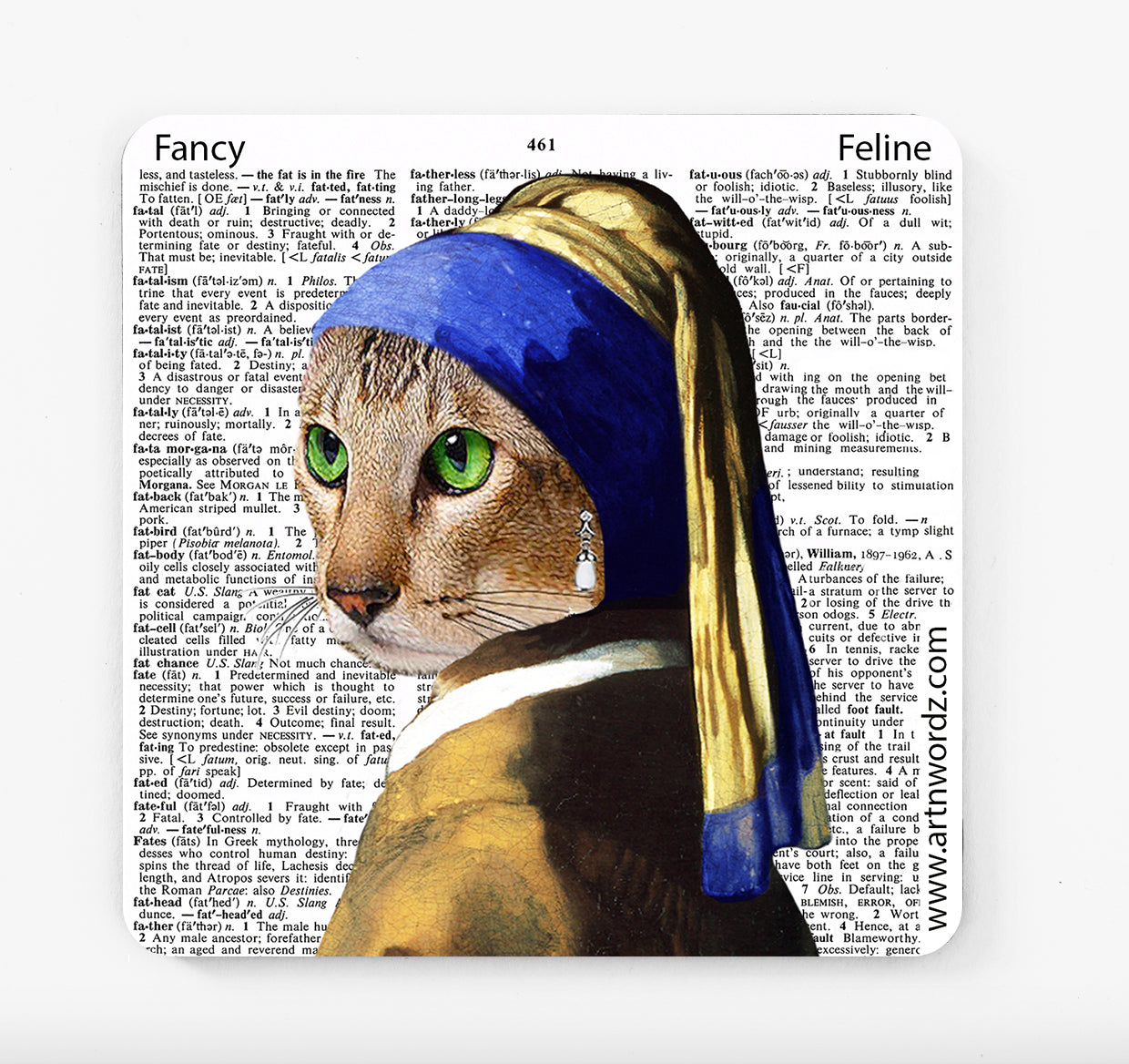 BLUE CAT COASTERS