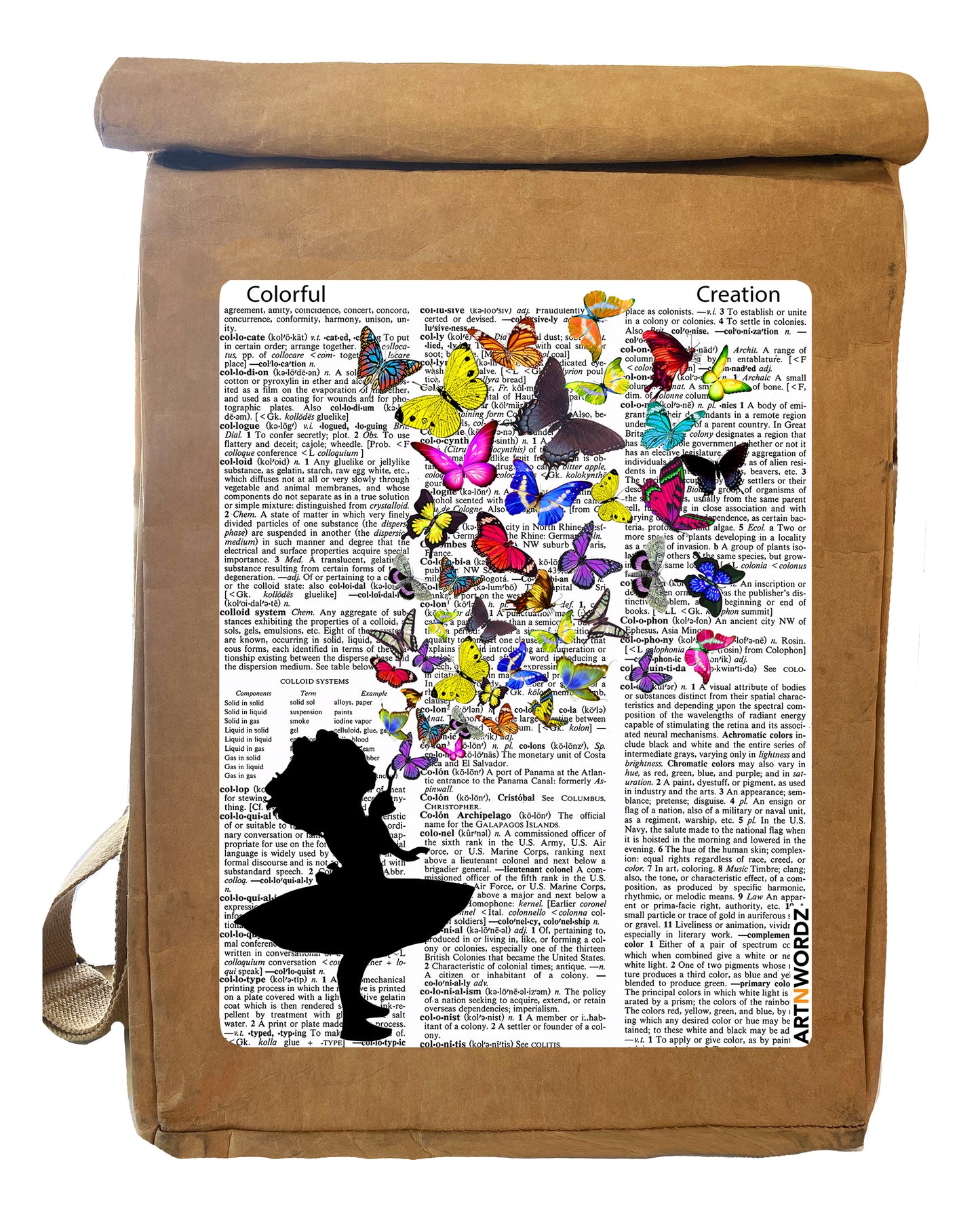 BUTTERFLIES FLY BAGPACK