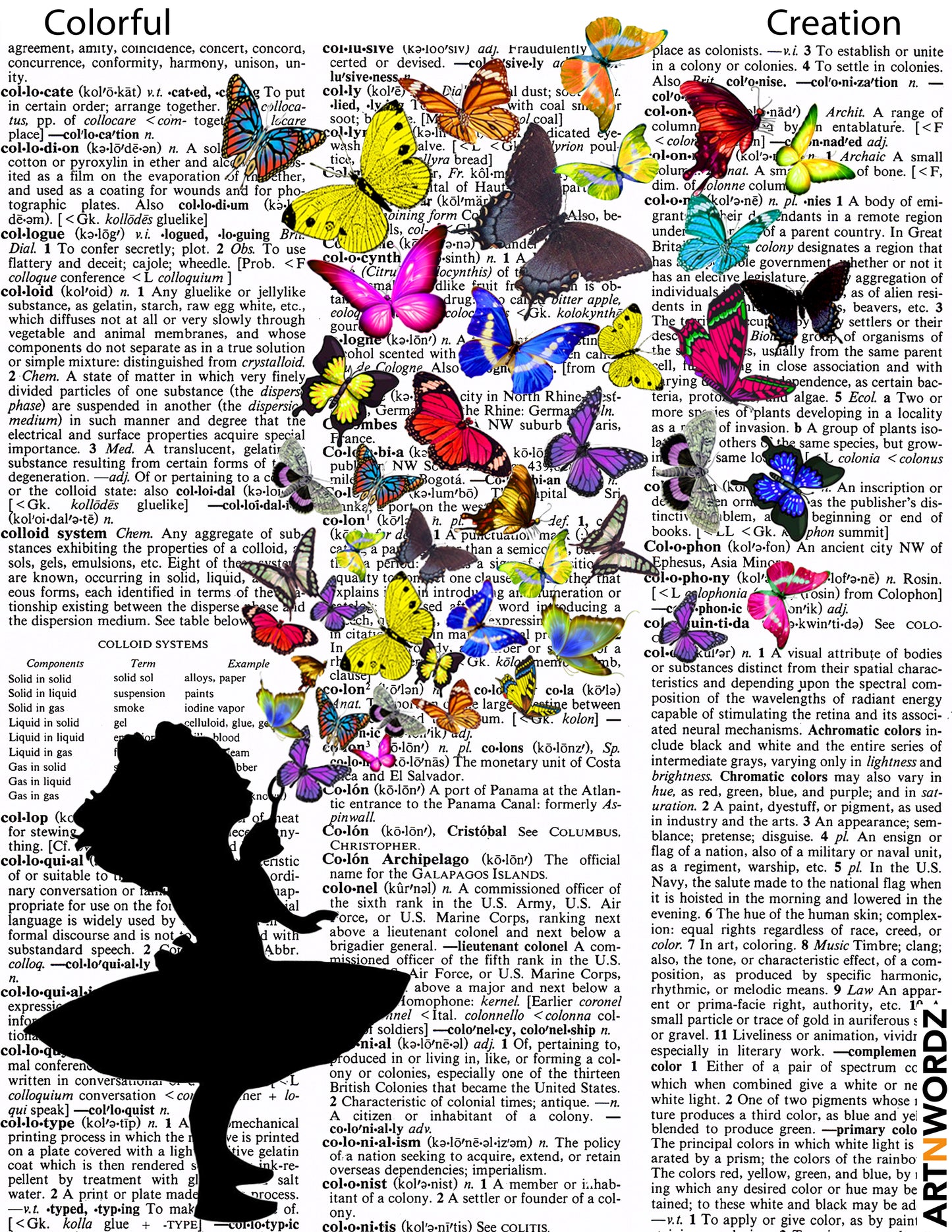 BUTTERFLIES FLY STICKER