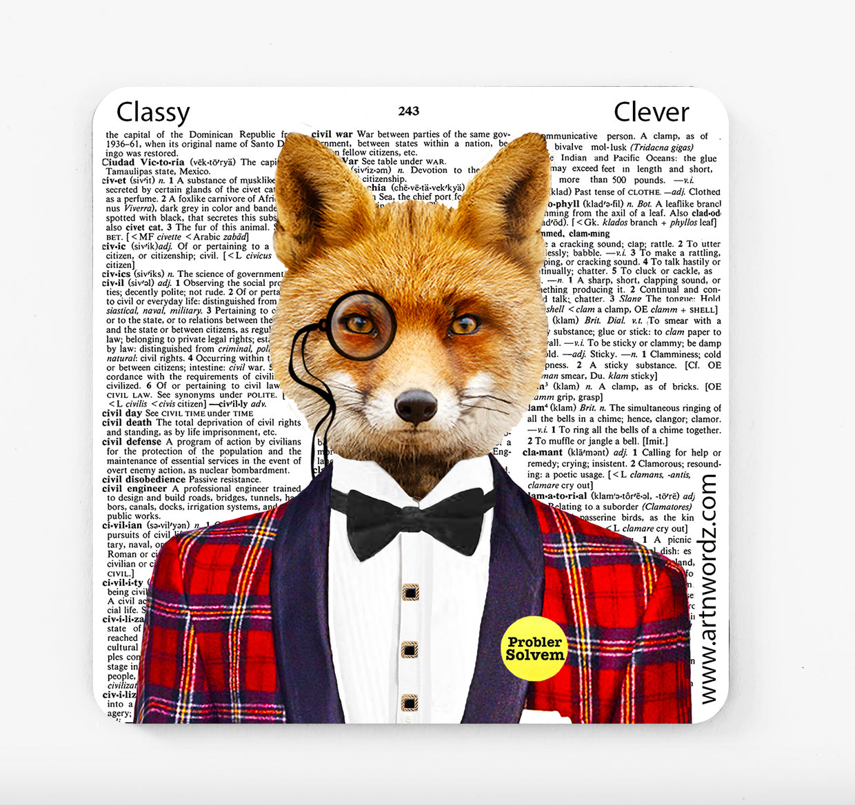 CLEVER FOX COASTERS