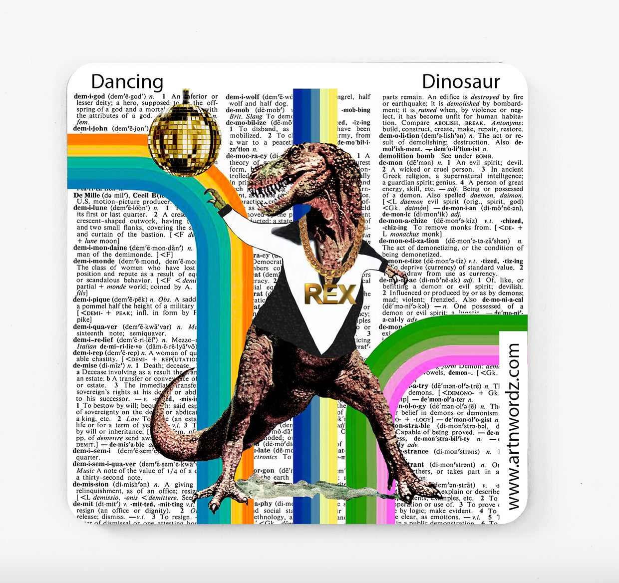 DISCO REX COASTERS