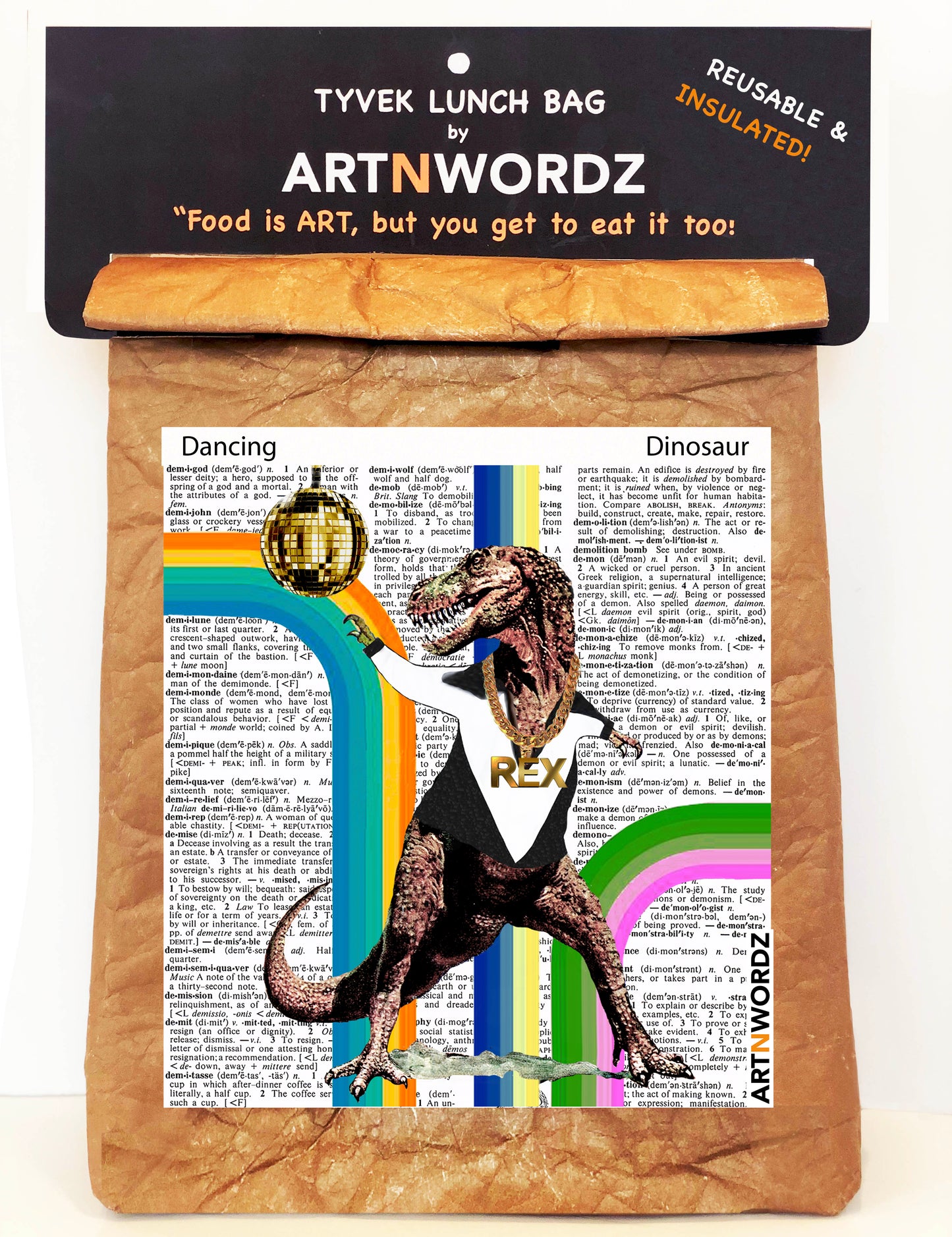 DISCO REX LUNCH BAG