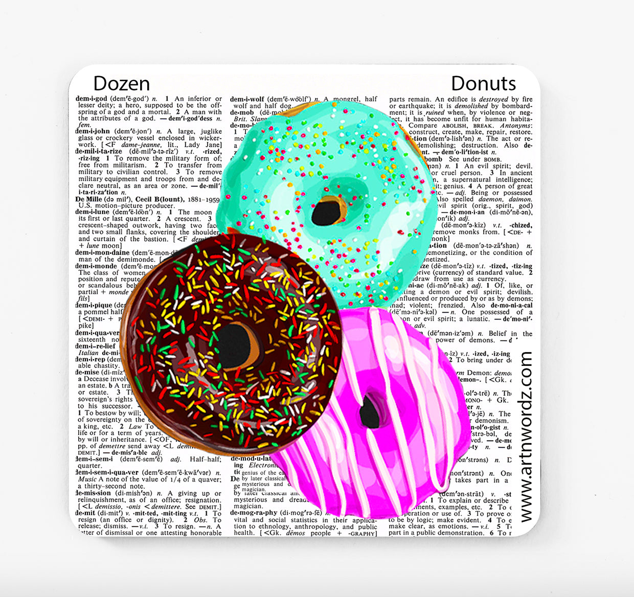 DONUTS COASTERS