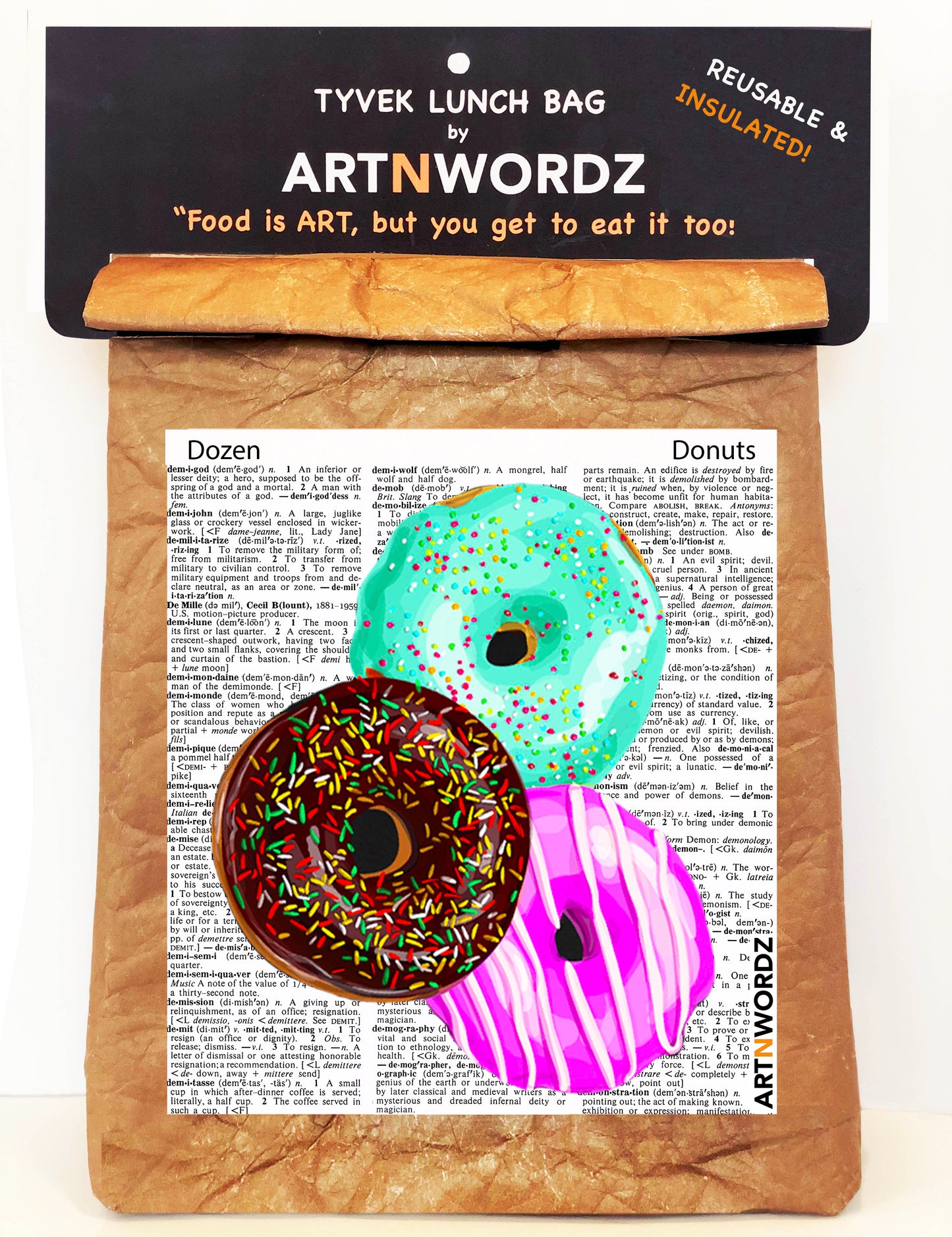 DONUTS LUNCH BAG